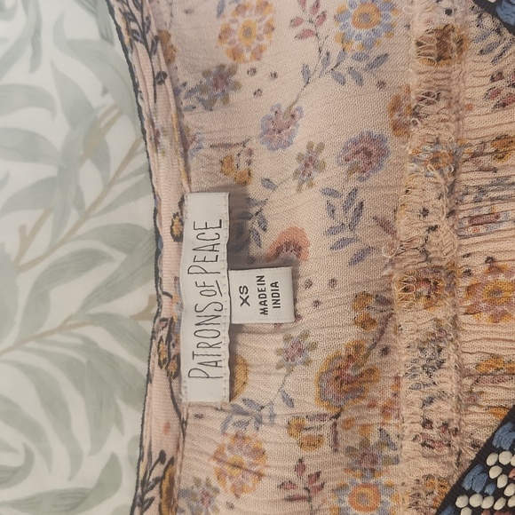 Patrons of Peace sleeveless blouse, XS - Picture 6 of 7